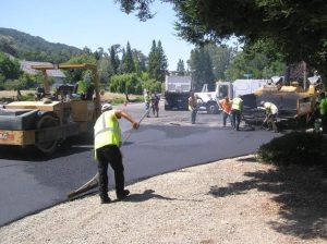 resurfacing street