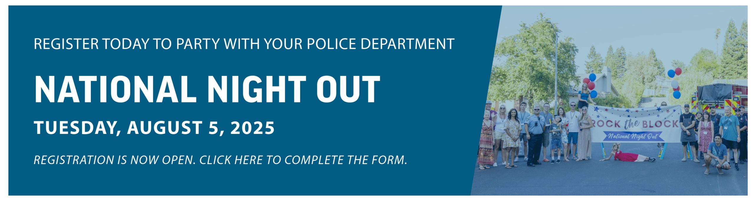 Register for 2025 National Night Out with Pleasanton PD