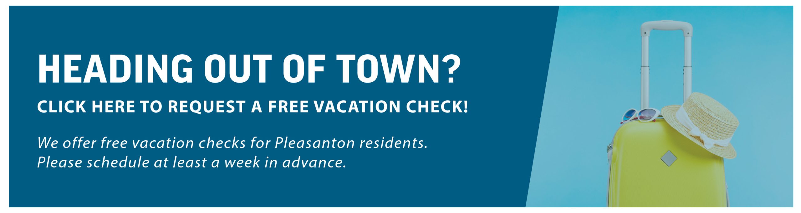 Request free vacation check