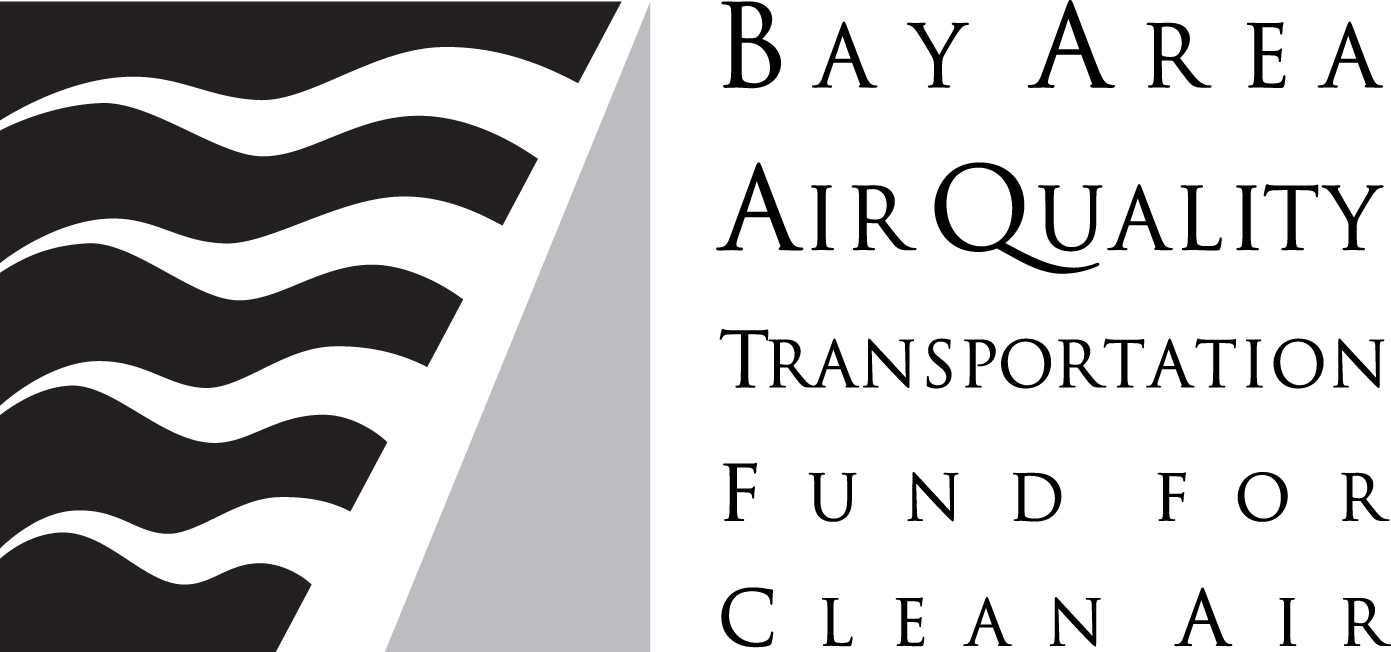 Bay Area Air Quality Management District’s Transportation Fund for Clean Air logo Bike East Bay logo City of Pleasanton logo Alameda County Transportation Commission logo