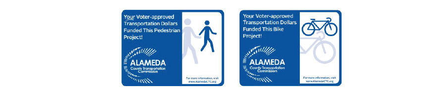 Image of CTC banner with pedestrian and bicyclist logo